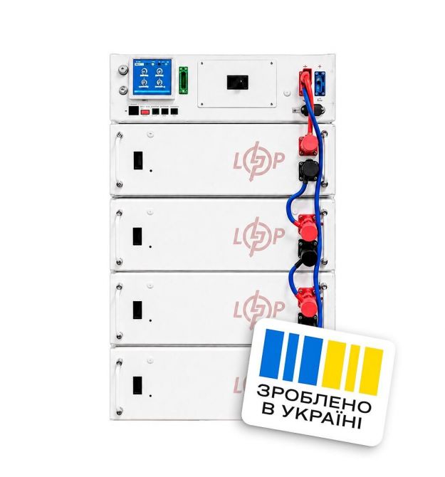 Аккумулятор LP LiFePO4 Battery HVM 204,8V 100Ah (20480 Wh) BMS 125А AB white