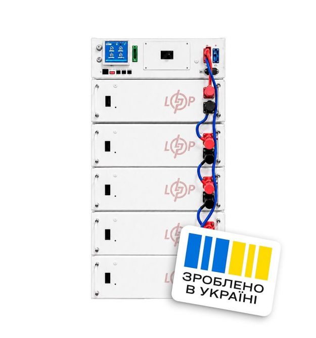 Аккумулятор LP LiFePO4 Battery HVM 256V 100Ah (25600 Wh) BMS 125А AB white