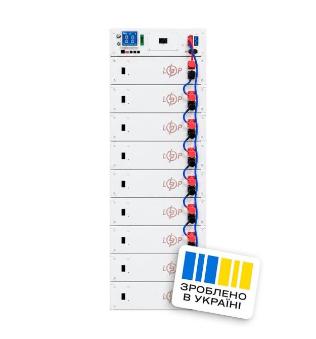 Аккумулятор LP LiFePO4 Battery HVM 512V 100Ah (51200 Wh) BMS 125А AB white