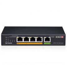 Некерований PoE-комутатор Provision-ISR POES-0460G+1G(HPD)-V2 з 4 портами PoE