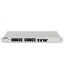 Коммутатор 24 порта управляемый Ruijie Reyee RG-NBS5200-24GT4XS-P-V2 L3 POE