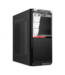 Комп'ютерний корпус LP 2111 - 400W 8 см black case chassis cover 2xUSB2.0, 1xUSB3.0 Уцінка