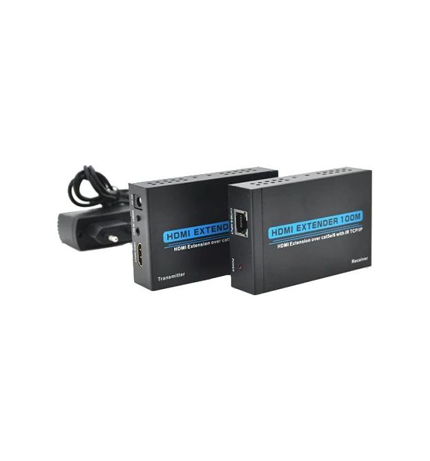 Удлинитель HDMI сигнала по UTP кабелю 120 м