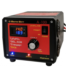 Пуско-зарядне ЗУ для LiFePO4 акумуляторів PZU А-100 24V (20-800Ah) (MF, AGM, GEL, LiFePO4) 60А, 160-245V