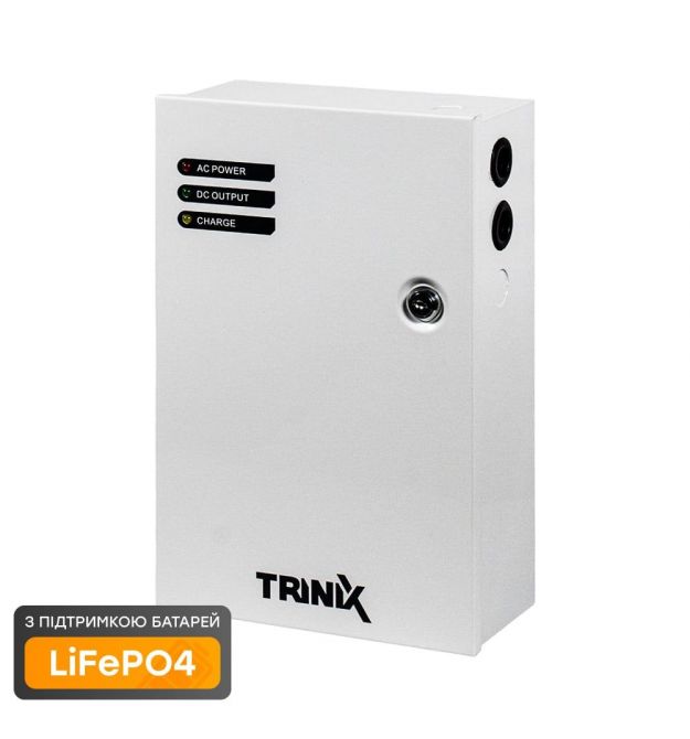 Джерело безперебійного живлення Trinix PSU-1205-8CH(M) LiFePO4, 8 каналів навантаження