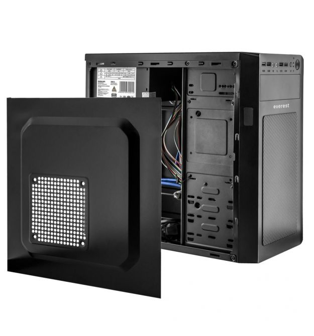 Комп'ютерний корпус Everest 6116 - 400w 12cm MATX, 2xUSB3.0+2xUSB2.0 Уцінка