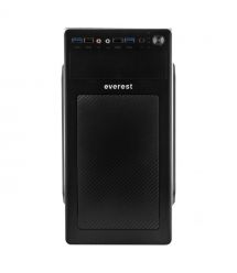 Комп'ютерний корпус Everest 6116 - 400w 12cm MATX, 2xUSB3.0+2xUSB2.0 Уцінка