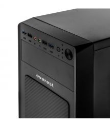 Комп'ютерний корпус Everest 6116 - 400w 12cm MATX, 2xUSB3.0+2xUSB2.0 Уцінка