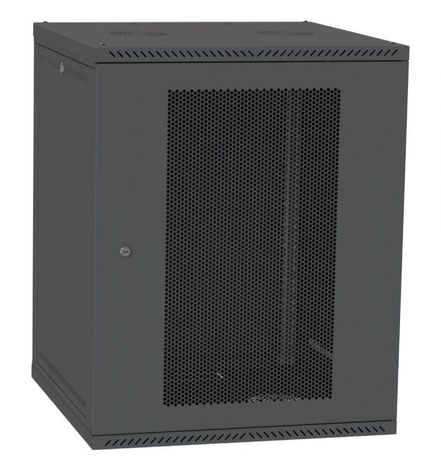 Шкаф серверный IPCOM СН-18U 600х600 перфорация RAL9005