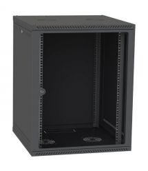 Шкаф серверный IPCOM СН-18U 600х450 стекло RAL9005