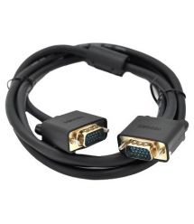 Кабель VEGGIEG VG-3 VGA 3 + 6 (папа-папа) OD-6.5мм 1 ферит
