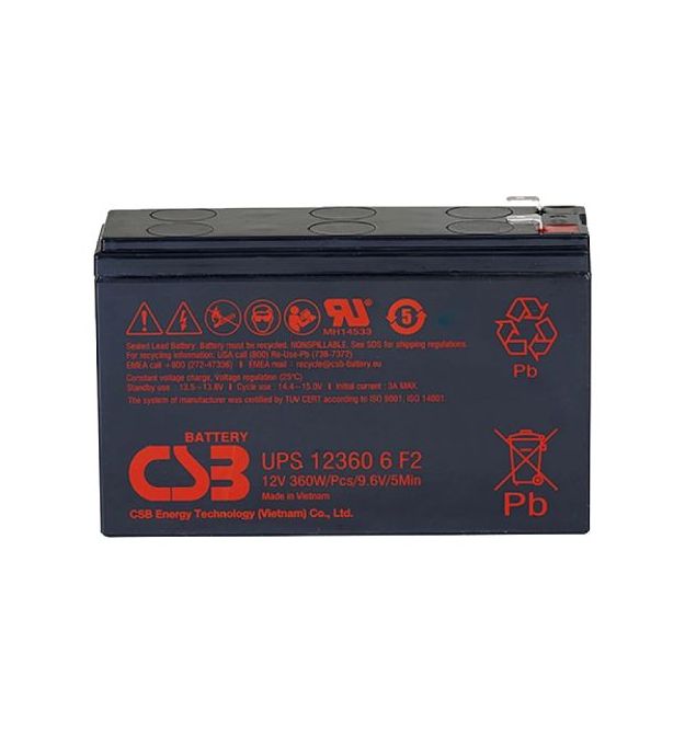 Аккумуляторная батарея CSB UPS123606F2/F1 12V6Ah