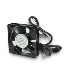 Вентилятор AXON LINK Fan-120-A 120*120, 220В, з кабелем живлення алюмінієвий