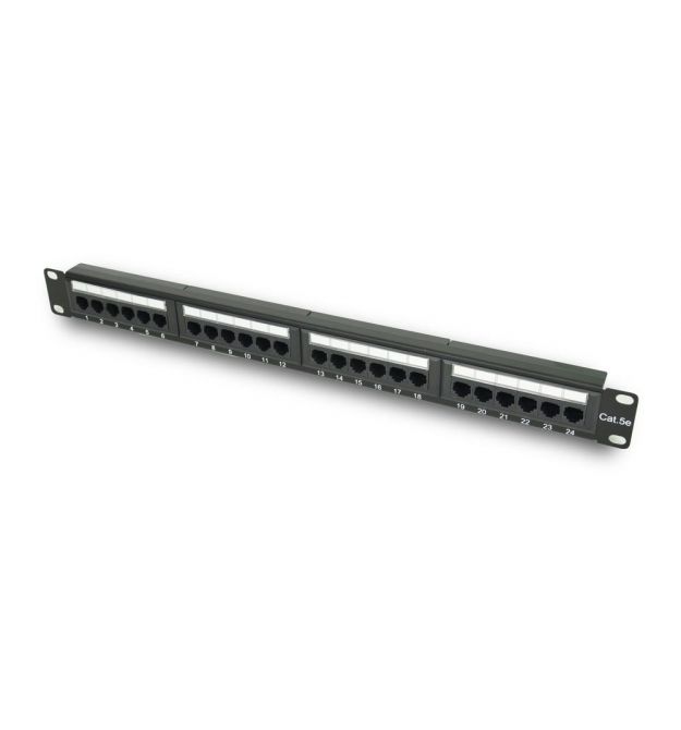 Патч-панель AXON LINK ALPP24-C5e-RJ45-1U Cat 5e, 24*RJ45 1U