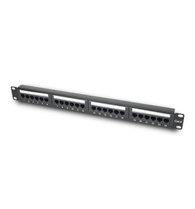 Патч-панель AXON LINK ALPP24-C6-RJ45-1U Cat 6, 24*RJ45 1U
