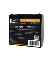Акумулятор LiFePO4 12.8В 18А·год 230 Вт·год Full Energy FEG-1218 для ДБЖ