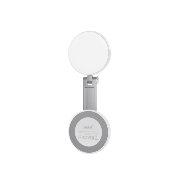 Селфі-лампа XO SS35 Multi-Function Magnetic Folding Mobile Phone Light (Can Also Serve as a Stand), White, 62,3&amptimes73,6&amp