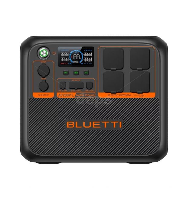 Зарядна станція Bluetti AC200PL, 2400 Вт, 2304 Вт*год