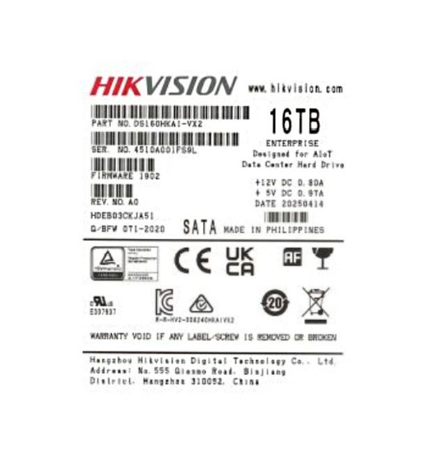 Жесткий диск внутренний Hikvsion DS160HKAI-VX2