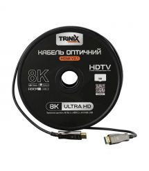 Кабель HDMI V2.1 оптичний 50м Trinix (AOC-HDMI8k-50m)
