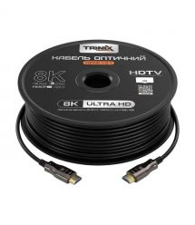 Кабель HDMI V2.1 оптичний 50м Trinix (AOC-HDMI8k-50m)