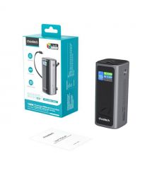 Повербанк 20000mAh Choetech B815 Grey 130W QC3.0 PD3.0 TFT Smart дисплей, вбудований кабель