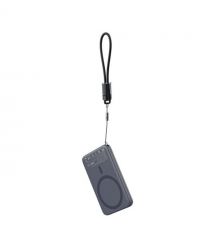Повербанк 5000mAh Choetech B861 Grey 20W QC3.0 PD3.0 бездротова магнітна зарядка MagSafe