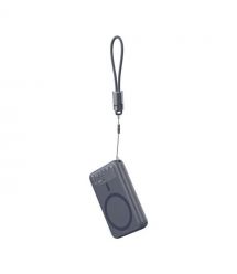 Повербанк 10000mAh Choetech B862 Grey 22.5W QC3.0 PD3.0 бездротова магнітна зарядка MagSafe