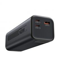 Повербанк 27000mAh Choetech B670 Grey 140W QC3.0 PD3.1 TFT Smart дисплей
