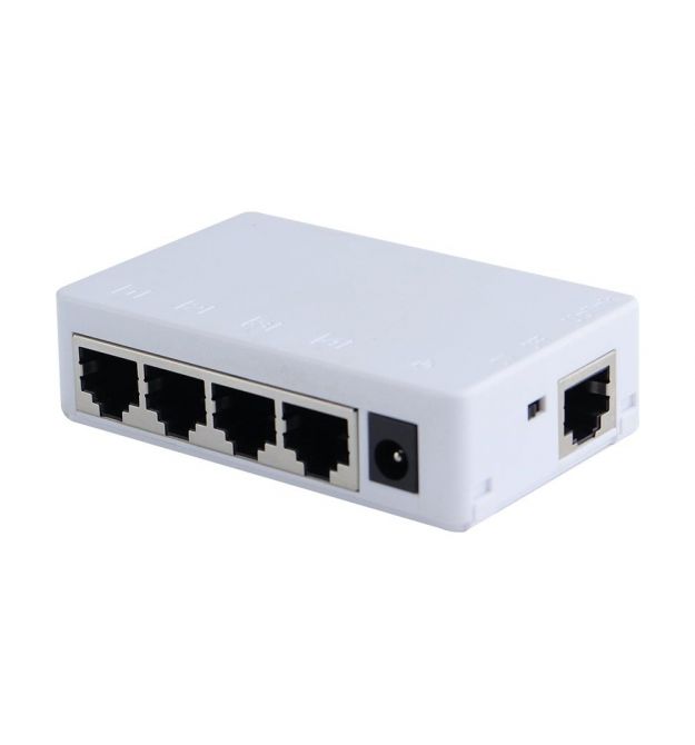 PoE-розширювач NVC-POE 4-100 small box