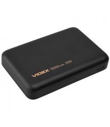 Повербанк VIDEX VPB-331 15W+PD20W Black 10000mAh