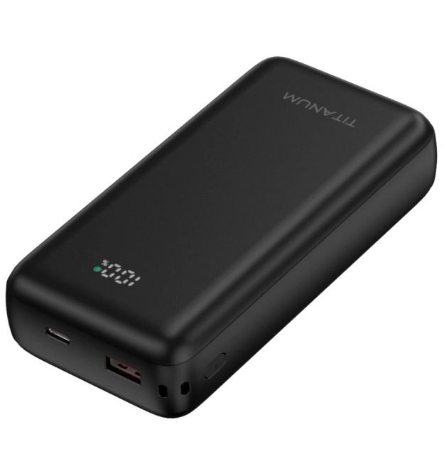 Повербанк TITANUM TPB-WCS20 PD45W Black 20000mAh