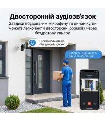Автономна WiFi 2.4-5GHz IP-відеокамера з сонячною панеллю 5Mp Light Vision VLC-05IB-Solar (T