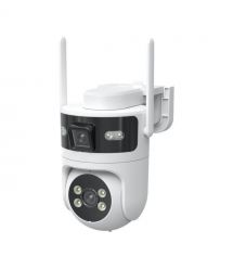 IP PTZ-відеокамера з WiFi 4Mp+4Mp Light Vision VLC-9304WI-2C (Tuya) f-4mm, ІЧ+LED-підсвічування, з мікрофоном