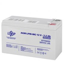 Аккумулятор мультигелевый LPM-MG 12V - 7.5 Ah Уценка