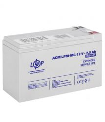 Акумулятор мультигелевий LPM-MG 12V - 7.5 Ah Уцінка