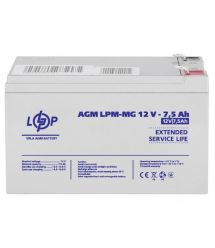 Акумулятор мультигелевий LPM-MG 12V - 7.5 Ah Уцінка