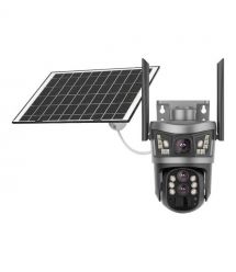 IP PTZ-відеокамера автономна з 4G та сонячною панеллю 3Mp+3Mp Light Vision VLC-9530IG10Z-2