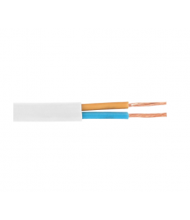 Кабель Одескабель H03VVH2-F 2*0,5 білий, бухта 100м