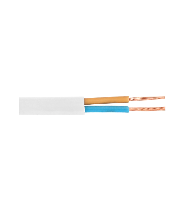 Кабель Одескабель H03VVH2-F 2*0,5 білий, бухта 100м