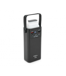 Powerbank ACL PW-112 30000mAh, 22.5W, 2xUSB, 4 кабелі (USB - Micro - Type-C - Lighting), Ліхтар, 0.70кг, Black, Box