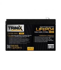 Акумуляторна батарея літій-залізо-фосфатна 12.8В 9.2А*год Trinix TLFP-1209 Ultra LiFePO4