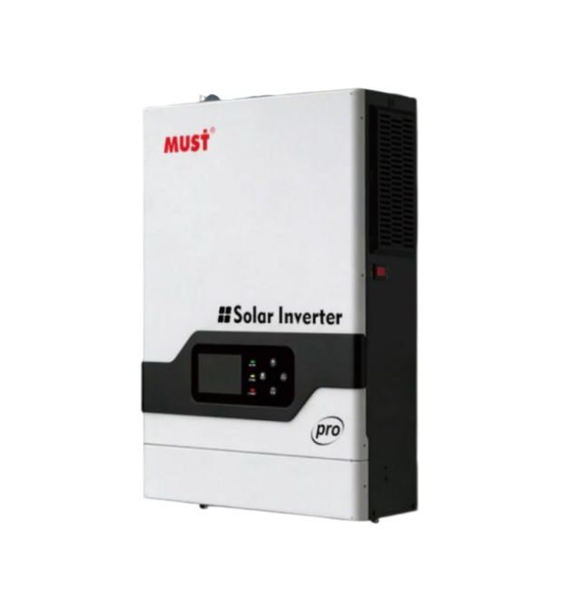 Гібридний інвертор MUST PV18-3624PRO, 3600W, 24V, струм заряду 60A, 170-280V, MPPT (100А, 30-320 Vdc), 318&amptimes454&amptimes1
