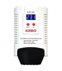 Реле напряжения на DIN-рейке KEBO KVP-30A 2-30A 140-260V