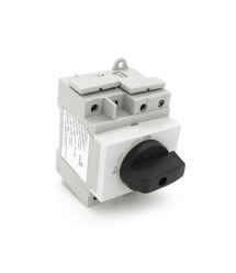 Поворотний вимикач зовнішнього монтажу HGN4-NL1-25, DC1000V, 25A, 4P, IP66, Grey