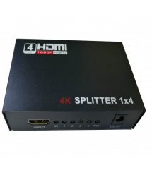 Активный HDMI сплитер 1-4 порта, 3D, 1080Р, 1,4 версия, Box