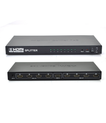 Активный HDMI сплитер 1-8 портов, 4K Х 2K, 1080Р, 1,4 версия, Box