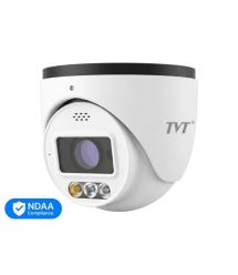 IP-відеокамера 4Mp TVT TD-9545C4-A-PA(PE-AW3) White f-2.8mm, ІЧ+LED-підсвічування, з мікрофоном