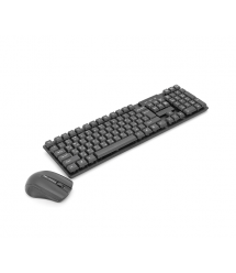 Комплект бездротової Jedel TJ-808 (KB+Mouse), (Eng - Pyc), 2.4G, 78 клавіш, Black, Box