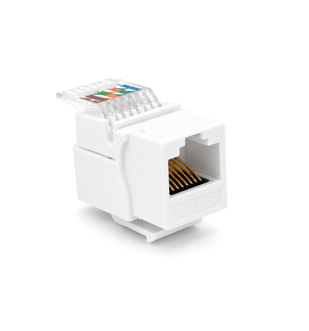 Модуль вузький Keystone Jack RJ-45 кат.6e UTP,17,2 мм, 50шт в упаковці ціна за упаковку